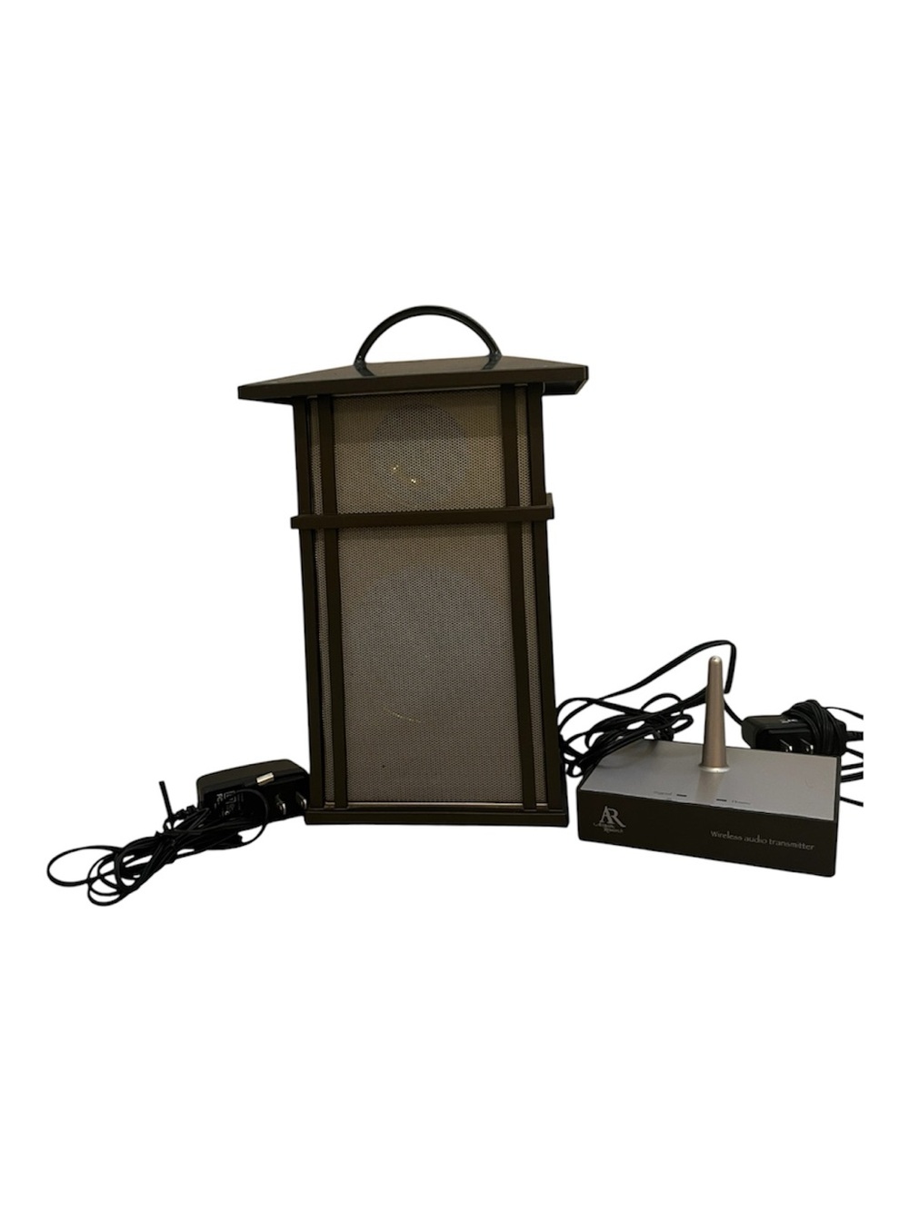 Acoustic Research Wireless Outdoor Lantern Speaker in Dark Bronze AW825